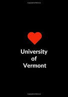 University of Vermont: Blank Sketchbook to Draw Doodle or Sketch. Gift Notebook 7" x 10"