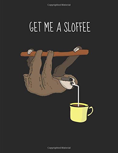Get Me A Sloffee: 2020-2025 Sloth Themed Calendar Planner