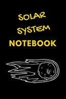 Solar System Notebook: lined solar system journal notebook notepad diary to write in