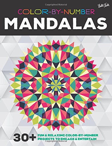 Color-by-Number: Mandalas: 30+ fun & relaxing color-by-number projects to engage & entertain