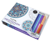 Vive Le Color! Meditation (Adult Coloring Book and Pencils): Color Therapy Kit