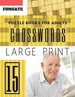 Crossword Puzzle Books for Adults: Fungate 50 Large Print Crosswords Puzzles to Keep you Entertained for Hours (Find a Word for Adults & Seniors