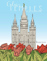 Color the Temples: An LDS Coloring Book