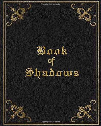 Book of Shadows: Grimoire for Recording Spells. Esbat Celebrations. Magick Rituals and More | Black Gold Print