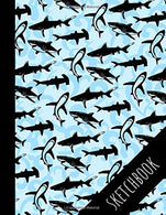 Shark: Sketchbook. Perfect For Drawing And Sketching. Large Pages. Perfect Gift For Shark Lovers