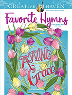 Creative Haven Favorite Hymns Coloring Book (Adult Coloring)