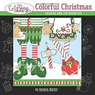 The Coloring Cafe-Colorful Christmas