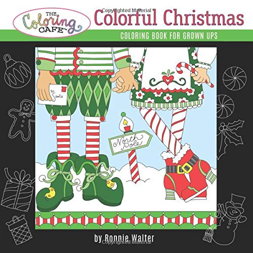 The Coloring Cafe-Colorful Christmas