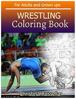 WRESTLING Coloring Book For Adults and Grown ups: WRESTLING  sketch coloring book  . Creativity and Mindfulness 80 Pictures