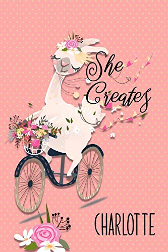 Charlotte: She Creates: Personalized Dotted Journal