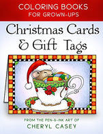Christmas Cards & Gift Tags: Coloring Books for Grownups. Adults (Wingfeather Coloring Books) (Volume 3)