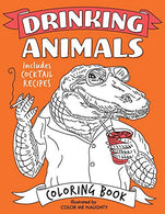 Drinking Animals Coloring Book