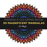 Mandala Coloring Book : 50 Magnificient Mandalas: mandala meditation coloring book for Adult Relaxation