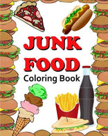 Junk Food Coloring Book