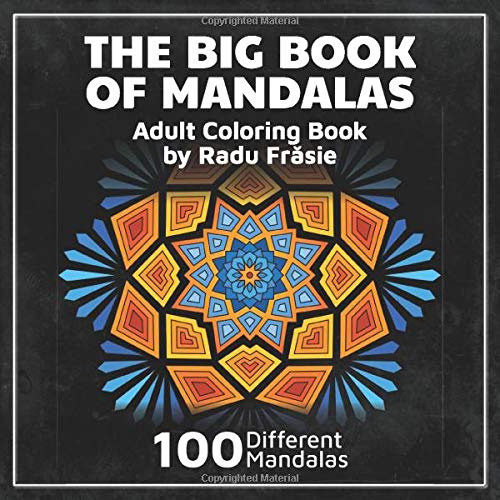 The Big Book of Mandalas: Adult Coloring Book
