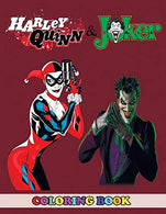 Harley Quinn and Joker Coloring Book: 2 in 1 Coloring Book for Kids and Adults. Activity Book. Great Starter Book for Children with Fun. Easy. and R