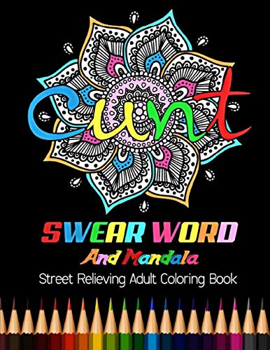  Stress Relieving Adult Coloring Book & Pencils
