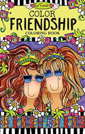Color Friendship Coloring Book: Perfectly Portable Pages (On-the-Go Coloring Book) (Design Originals) Extra-Thick High-Quality Perforated Pages &amp