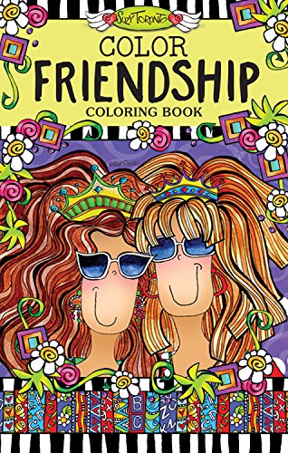 Color Friendship Coloring Book: Perfectly Portable Pages (On-the-Go Coloring Book) (Design Originals) Extra-Thick High-Quality Perforated Pages &amp