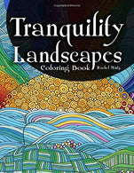 Tranquility Landscapes - Coloring Book: Mandala Mountains. Trees. Forests for Adults Anti Stress Relaxation