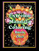 D. McDonald Designs Extreme Mandala Coloring Book One