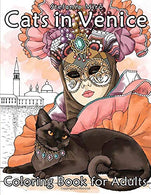 Cats in Venice: Coloring book for adults
