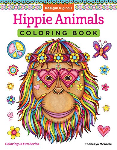 Hippie Animals Coloring Book (Coloring is Fun) (Design Originals) 32 Groovy. Totally Chill Animal Designs from Thaneeya McArdle. on High-Quality. Ex