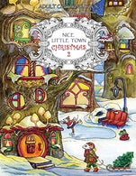 Nice Little Town Christmas 2: Adult Coloring Book (Stress Relieving Coloring Pages. Coloring Book for Relaxation)