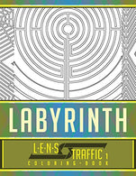 Labyrinth Coloring Book - LENS Traffic: 8.5" x 11" (21.59 x 27.94 cm) (Volume 1)