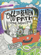 Off the Beaten Path Coloring Postcard Book: 20 Adventurous Designs