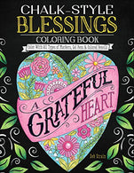 Chalk-style Blessings Coloring Book: Color With All Types of Markers. Gel Pens & Colored Pencils (Design Originals)