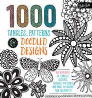 1.000 Tangles. Patterns & Doodled Designs: Hundreds of tangles. designs. borders. patterns and more to inspire your creativity!