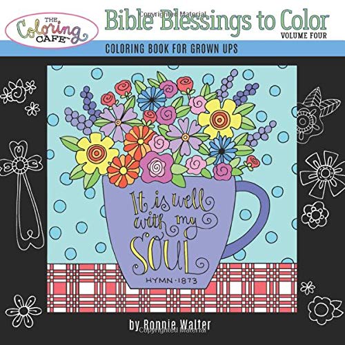 The Coloring Cafe-Volume Four-Bible Blessings to Color (Volume 4)