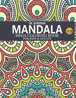 Mandala Mega Coloring Book For Kids & Adults (The Blokehead Journals)