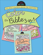 Color the Bible&reg; 3-in-1: An Adult Coloring Book for Your Soul