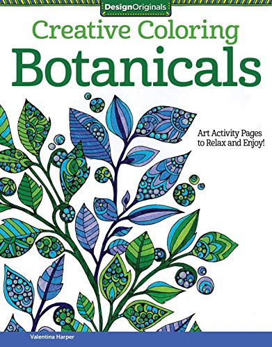 Creative Coloring Botanicals: Art Activity Pages to Relax and Enjoy! (Design Originals)