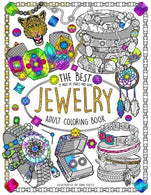 The Best Jewelry Adult Coloring book: 25 Pages of Jewels and Gems