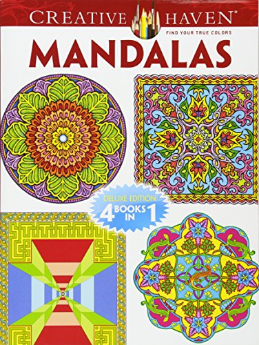 Dover Publications Book. Creative Haven Mandalas (Creative Haven Coloring Books)