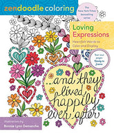Zendoodle Coloring: Loving Expressions: Heartfelt Words to Color and Display