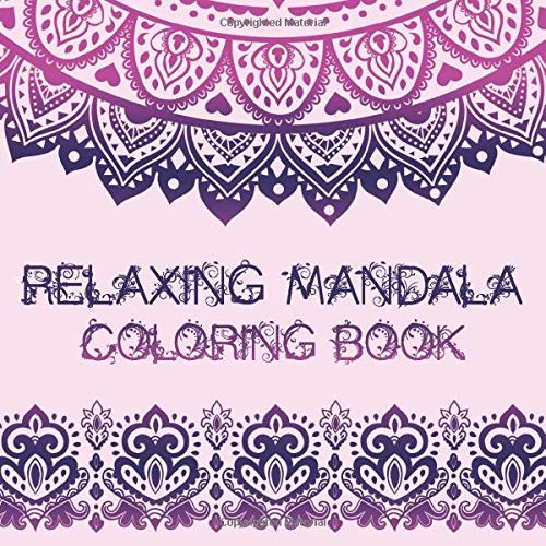Relaxing Mandala Coloring Book