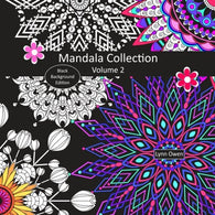 Mandala Collection Volume 2 Black Background Edition