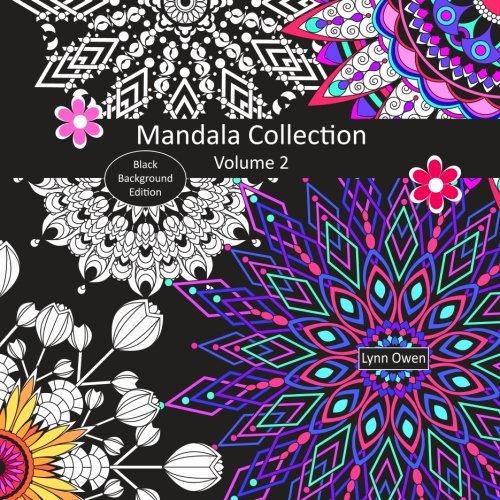 Mandala Collection Volume 2 Black Background Edition