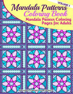 Mandala Pattern Coloring Pages for Adults (Mandala Patterns Coloring Book) (Volume 1)