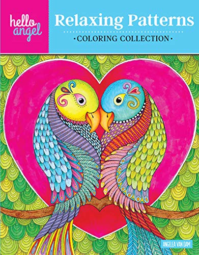 Hello Angel Relaxing Patterns Coloring Collection (Hello Angel Coloring Collection)