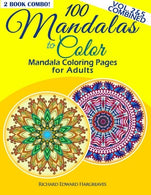 100 Mandalas To Color - Mandala Coloring Pages For Adults - Vol. 2 & 5 Combined: 2 Book Combo (Mandala Coloring Books Value Pack Compilation)